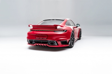 Techart Air Outlets For 992 Turbo S Rear Bumper
