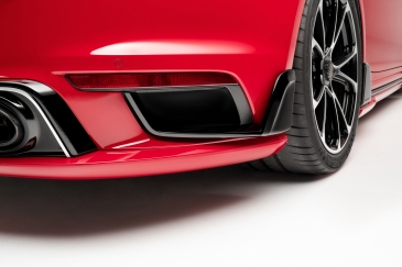 Techart Air Outlets for 992 Turbo S Rear Bumper