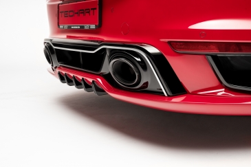 Techart Rear Diffuser for 992 Turbo S