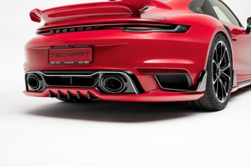 Techart Rear Diffuser For 992 Turbo S