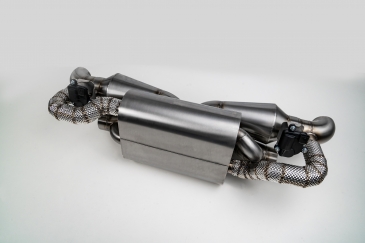 Techart Exhaust System With Valve Control For 992