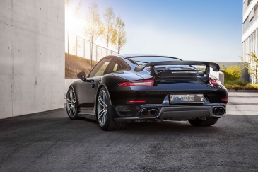Techart Rear Diffuser add-on for 991.1 Turbo, Turbo S
