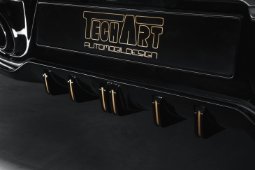 Techart Rear Diffuser Add-on For 992