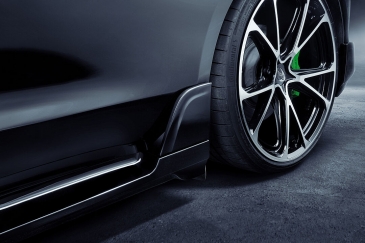 Techart Side Skirts With Fin For Porsche Taycan