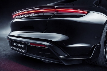 Techart Diffusor Frame With Fins For Porsche Taycan